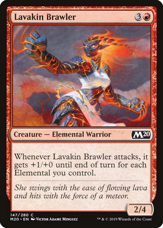 Lavakin Brawler [Core Set 2020] | A1Comics