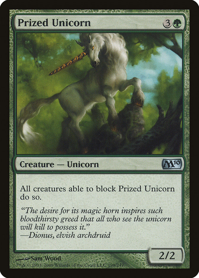 Prized Unicorn [Magic 2010] | A1Comics