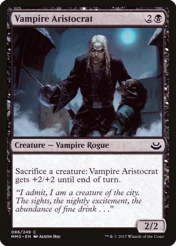 Vampire Aristocrat [Modern Masters 2017] | A1Comics