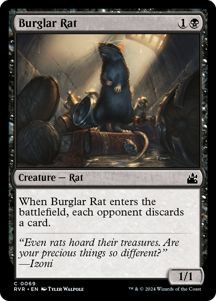 Burglar Rat [Ravnica Remastered] | A1Comics