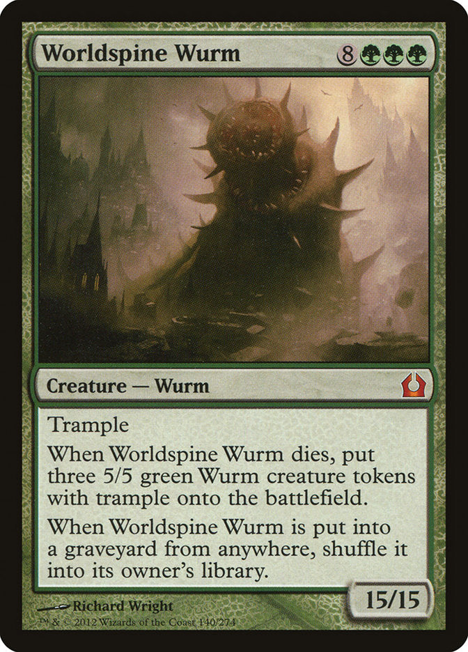 Worldspine Wurm [Return to Ravnica] | A1Comics