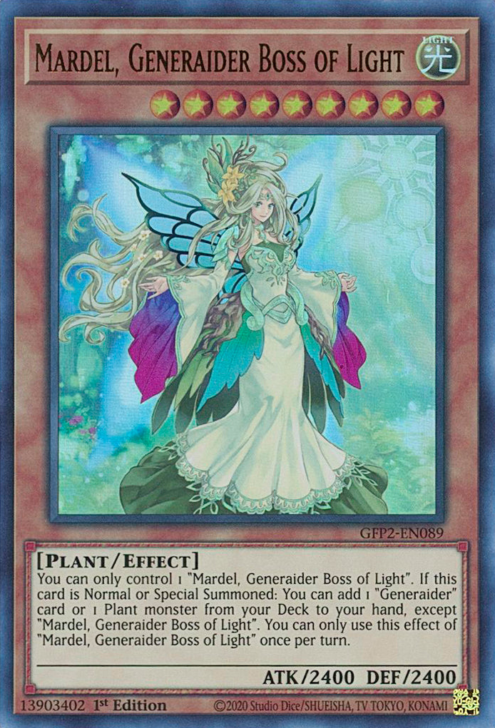 Mardel, Generaider Boss of Light [GFP2-EN089] Ultra Rare | A1Comics