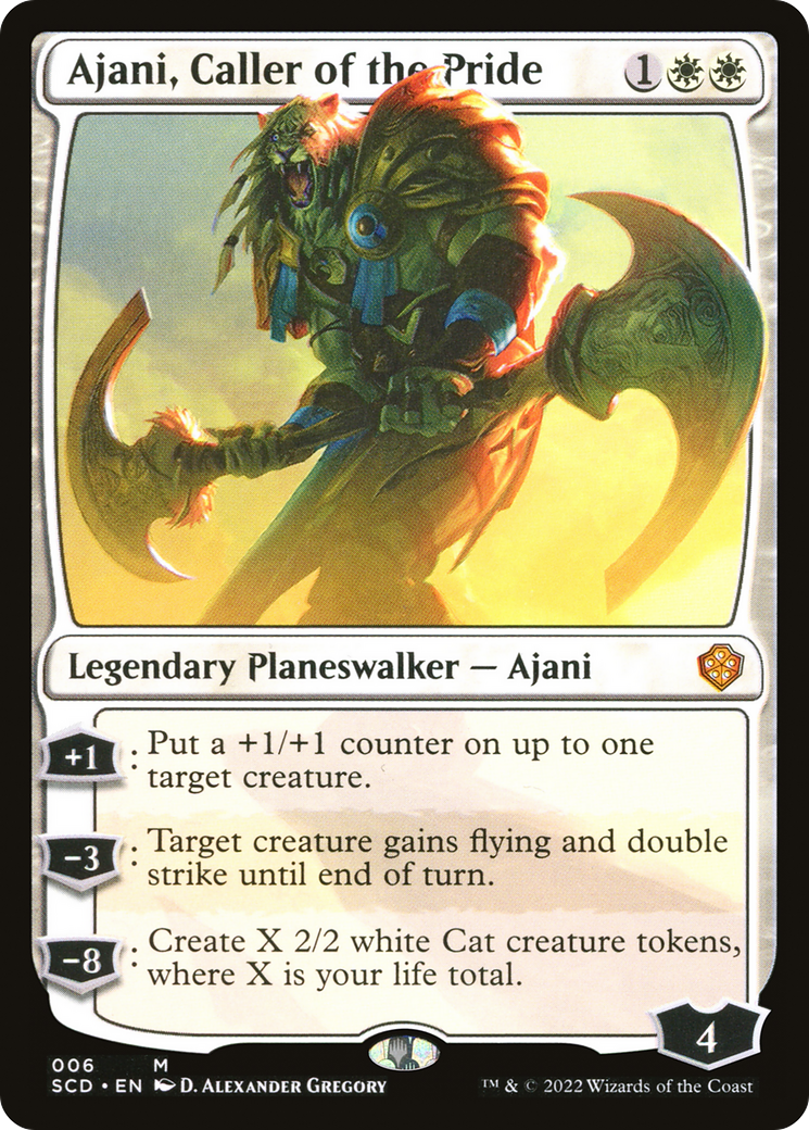 Ajani, Caller of the Pride [Starter Commander Decks] | A1Comics