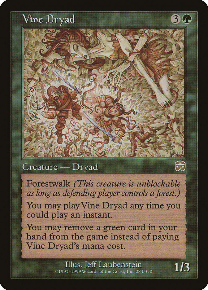 Vine Dryad [Mercadian Masques] | A1Comics