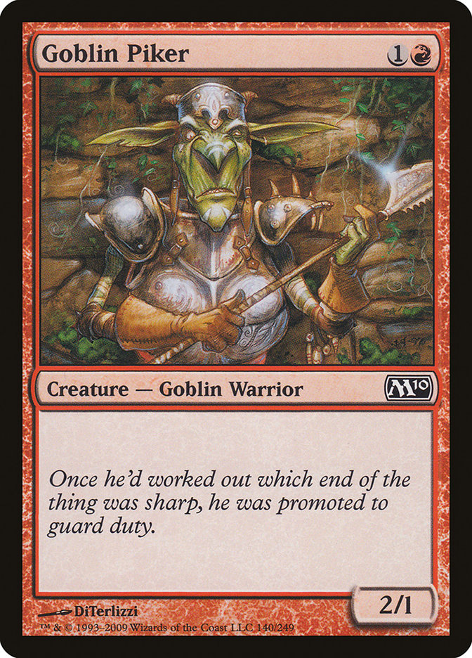 Goblin Piker [Magic 2010] | A1Comics