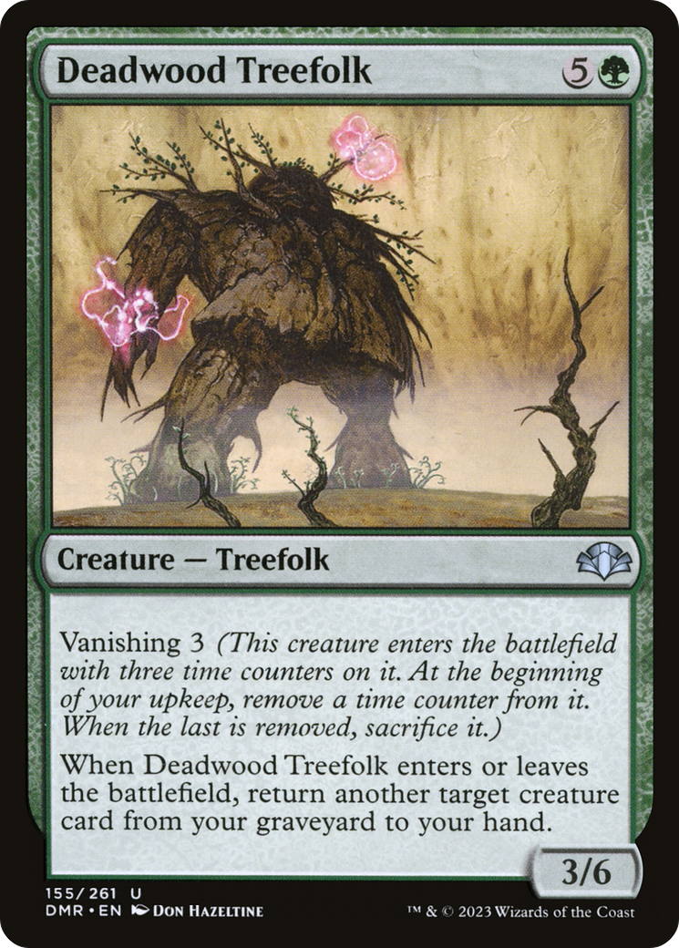 Deadwood Treefolk [Dominaria Remastered] | A1Comics