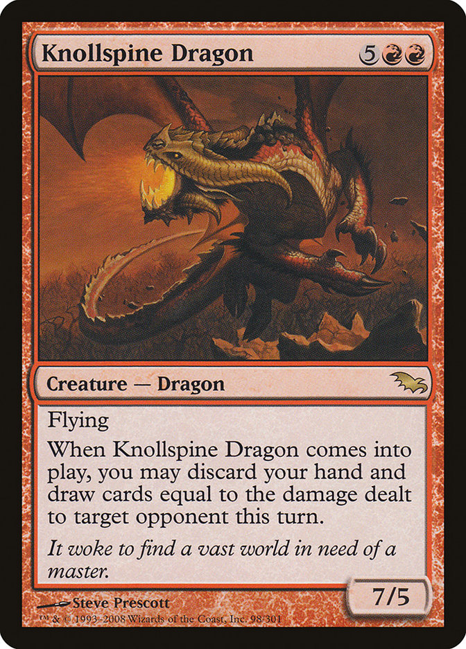 Knollspine Dragon [Shadowmoor] | A1Comics