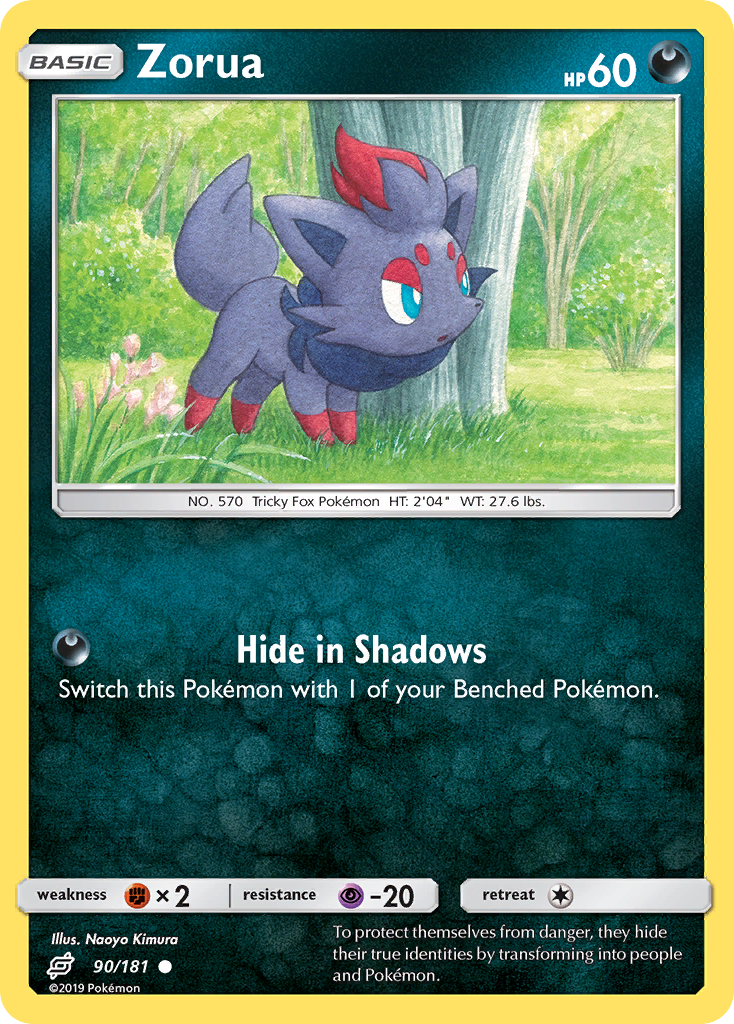 Zorua (90/181) [Sun & Moon: Team Up] | A1Comics