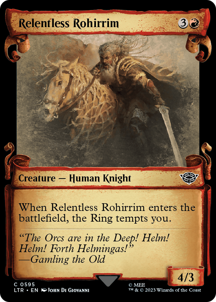 Relentless Rohirrim [The Lord of the Rings: Tales of Middle-Earth Showcase Scrolls] | A1Comics