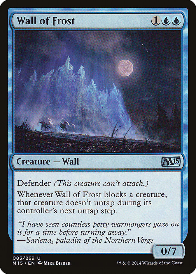 Wall of Frost [Magic 2015] | A1Comics