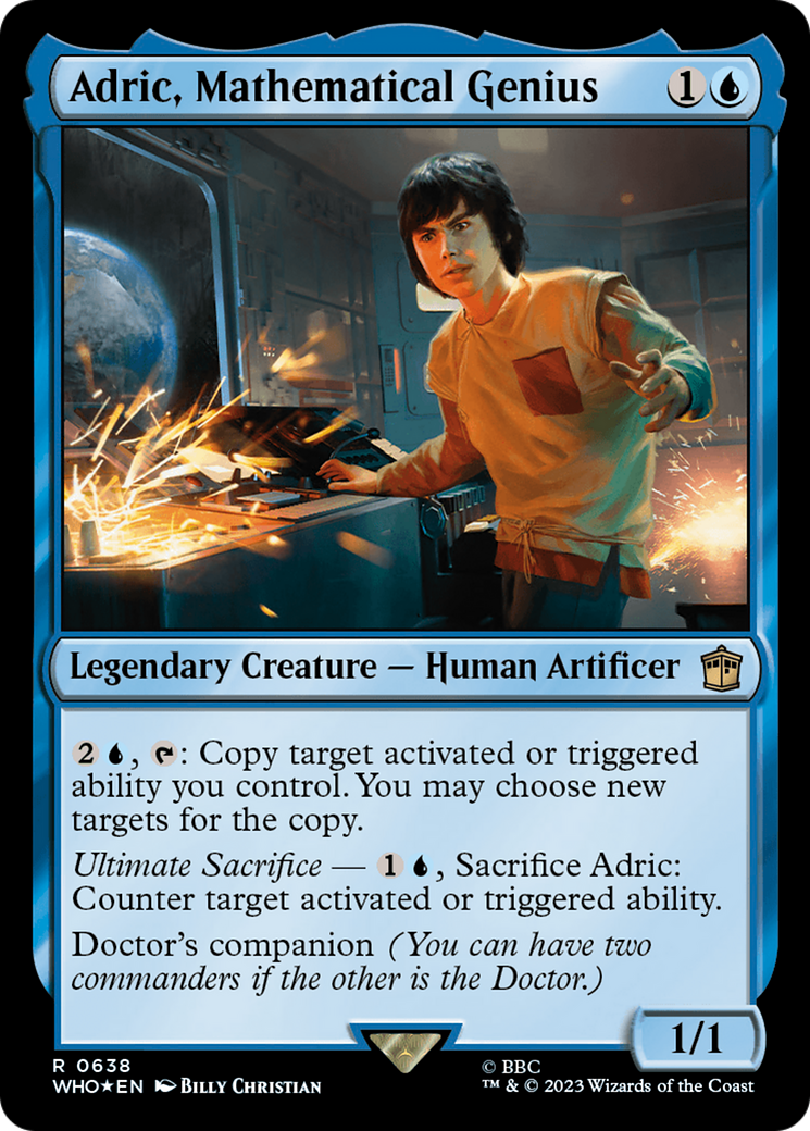 Adric, Mathematical Genius (Surge Foil) [Doctor Who] | A1Comics