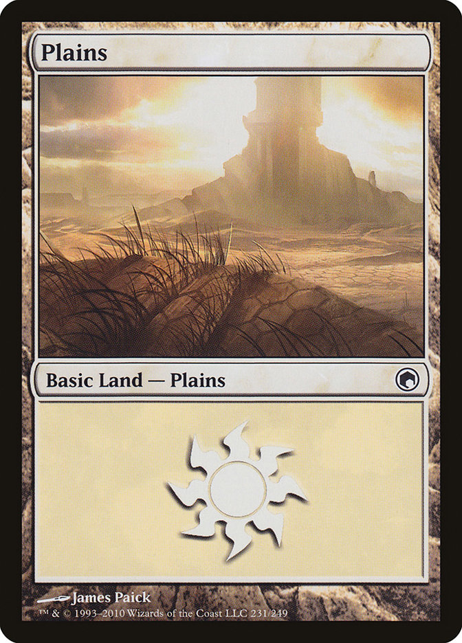 Plains (231) [Scars of Mirrodin] | A1Comics