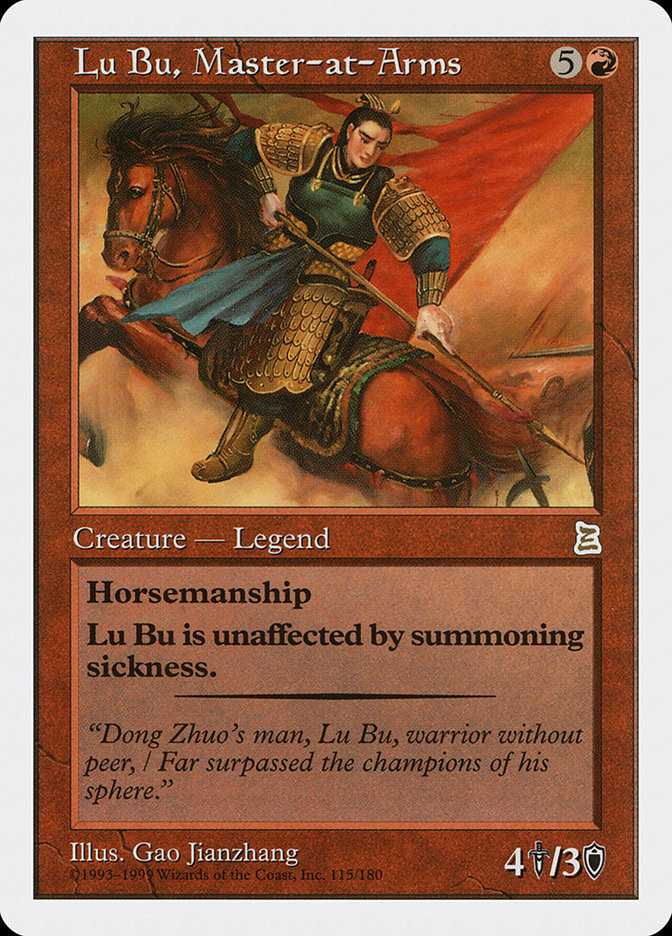 Lu Bu, Master-at-Arms [Portal Three Kingdoms] | A1Comics