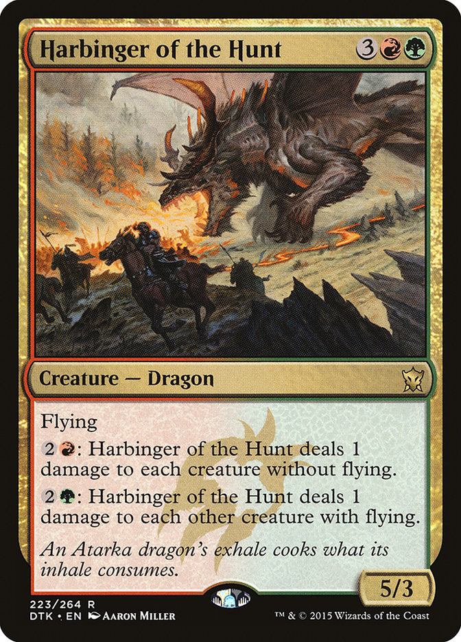 Harbinger of the Hunt [Dragons of Tarkir] | A1Comics