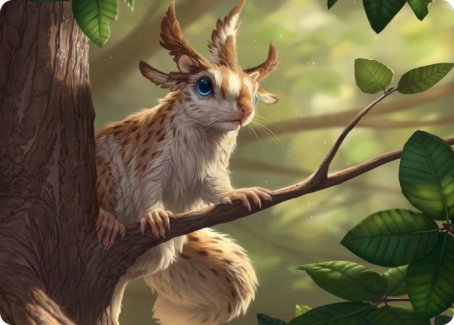 Squirrel Sovereign Art Card [Modern Horizons 2 Art Series] | A1Comics