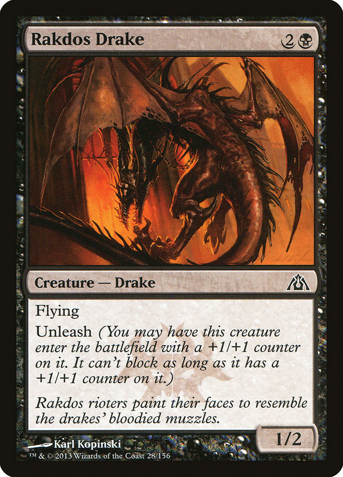 Rakdos Drake [Dragon's Maze] | A1Comics