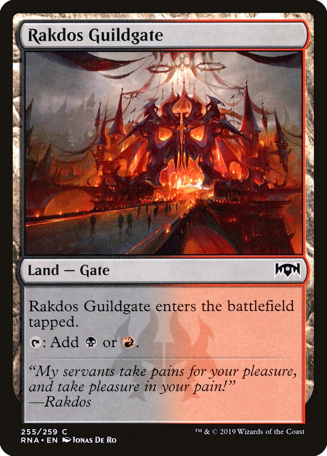 Rakdos Guildgate (255/259) [Ravnica Allegiance] | A1Comics