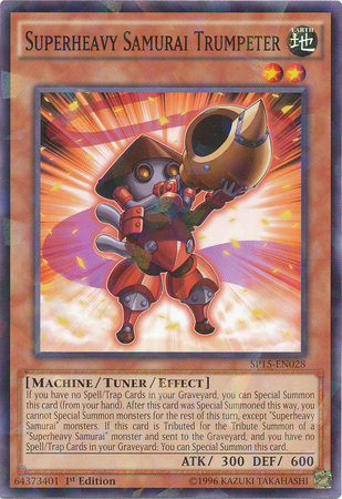 Superheavy Samurai Trumpeter [SP15-EN028] Shatterfoil Rare | A1Comics