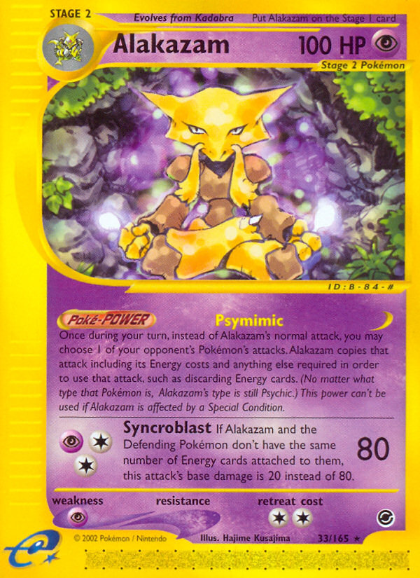 Alakazam (33/165) [Expedition: Base Set] | A1Comics