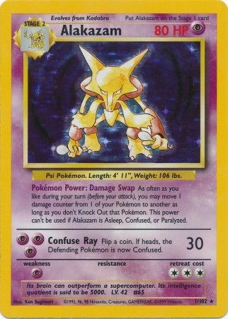 Alakazam (1/102) [Base Set Unlimited] | A1Comics