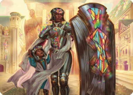 Guardian of New Benalia Art Card [Dominaria United Art Series] | A1Comics