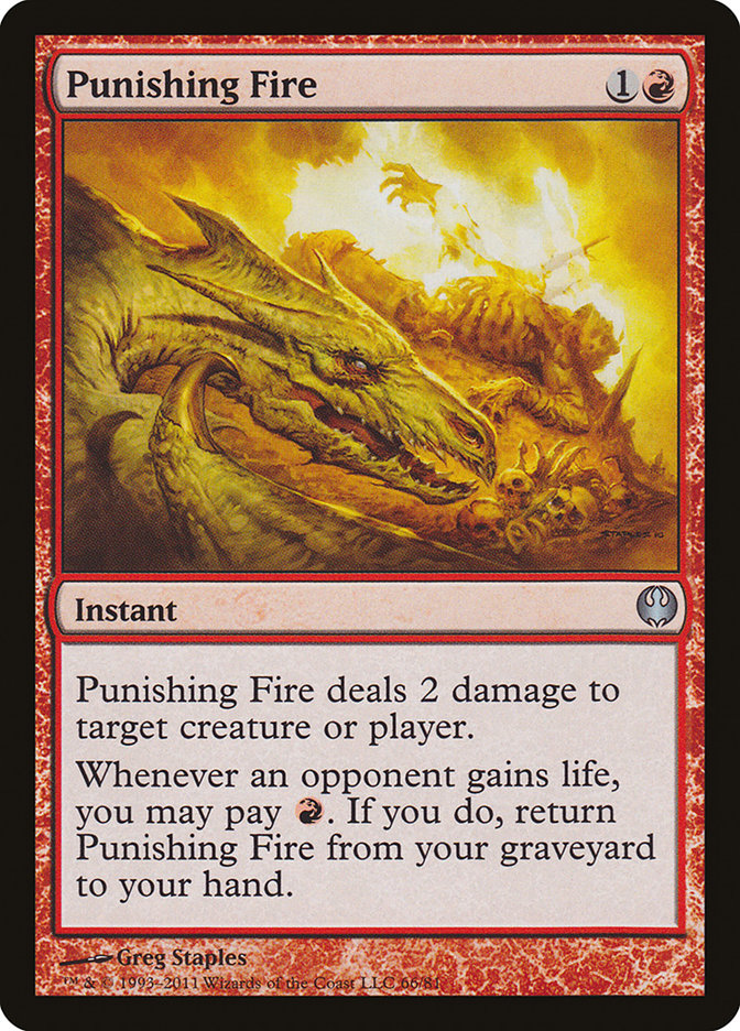 Punishing Fire [Duel Decks: Knights vs. Dragons] | A1Comics