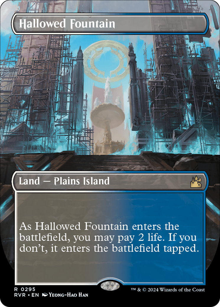 Hallowed Fountain (Borderless) [Ravnica Remastered] | A1Comics