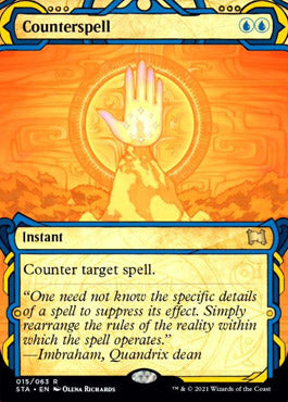 Counterspell (Foil Etched) [Strixhaven: School of Mages Mystical Archive] | A1Comics