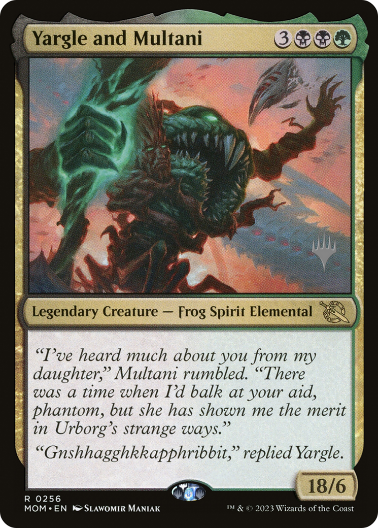 Yargle and Multani (Promo Pack) [March of the Machine Promos] | A1Comics