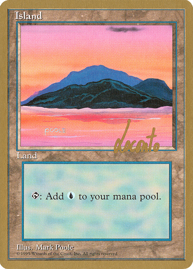 Island (ml369) (Michael Loconto) [Pro Tour Collector Set] | A1Comics