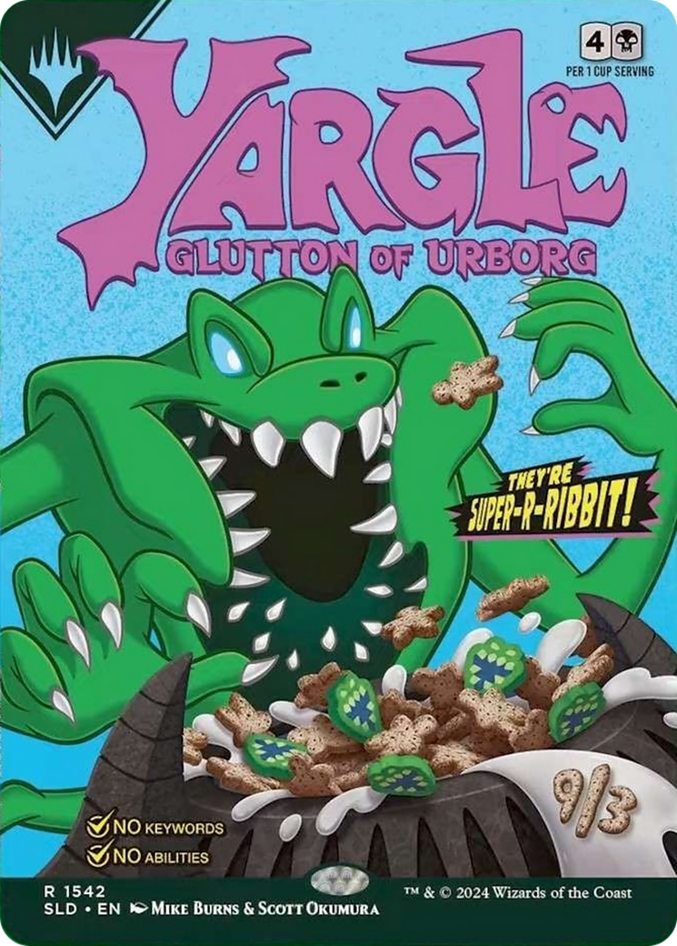 Yargle, Glutton of Urborg (Rainbow Foil) [Secret Lair Drop Series] | A1Comics