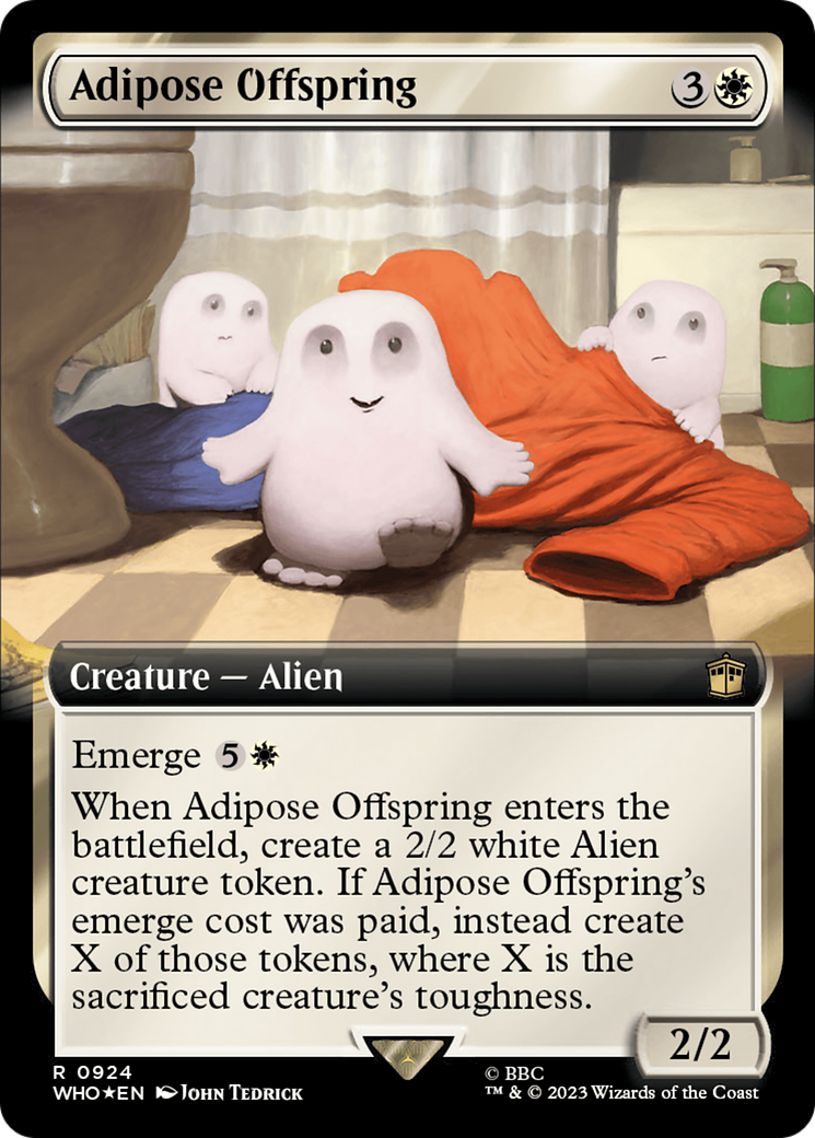 Adipose Offspring (Extended Art) (Surge Foil) [Doctor Who] | A1Comics