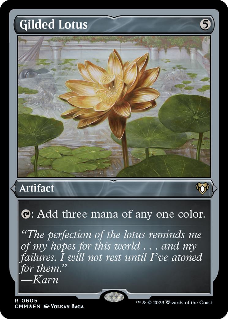 Gilded Lotus (Foil Etched) [Commander Masters] | A1Comics