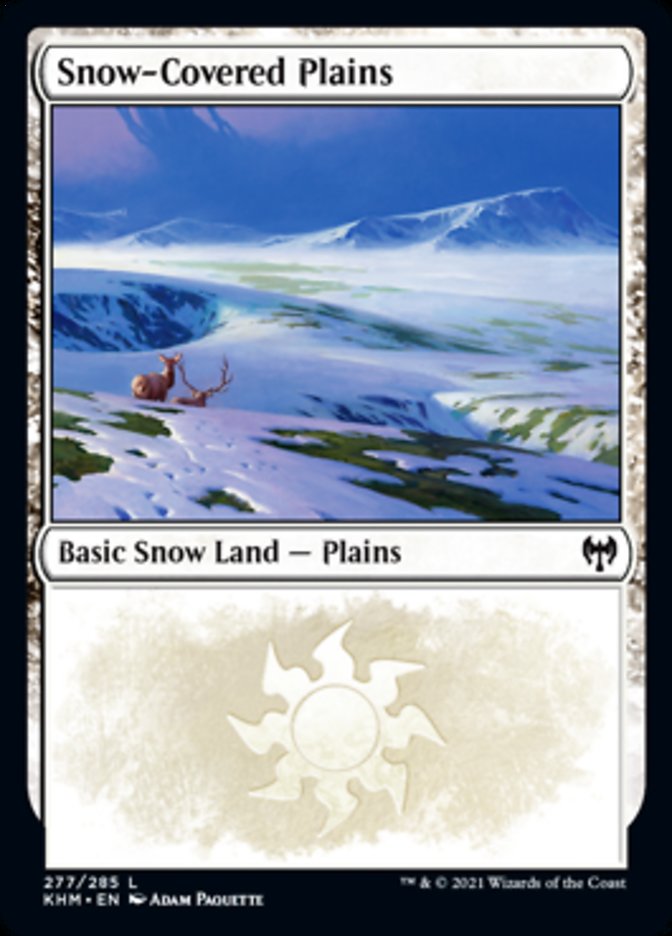 Snow-Covered Plains (277) [Kaldheim] | A1Comics