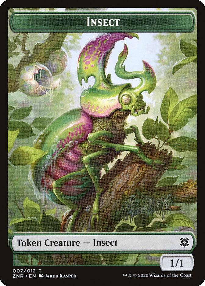 Insect Token [Zendikar Rising Tokens] | A1Comics