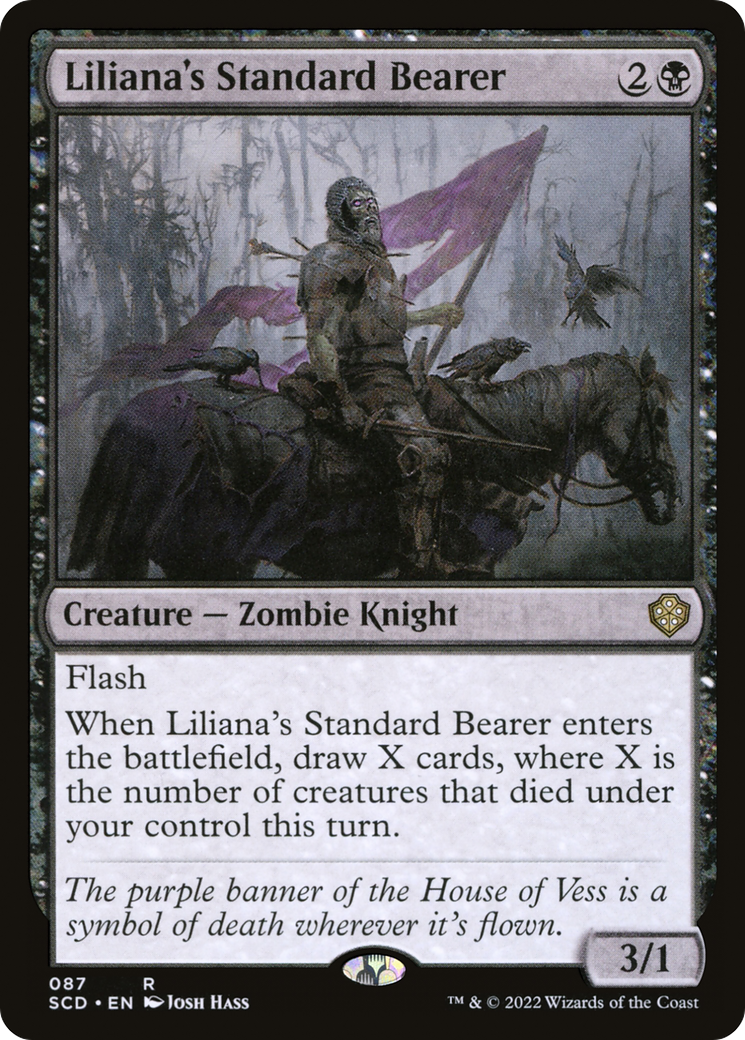 Liliana's Standard Bearer [Starter Commander Decks] | A1Comics