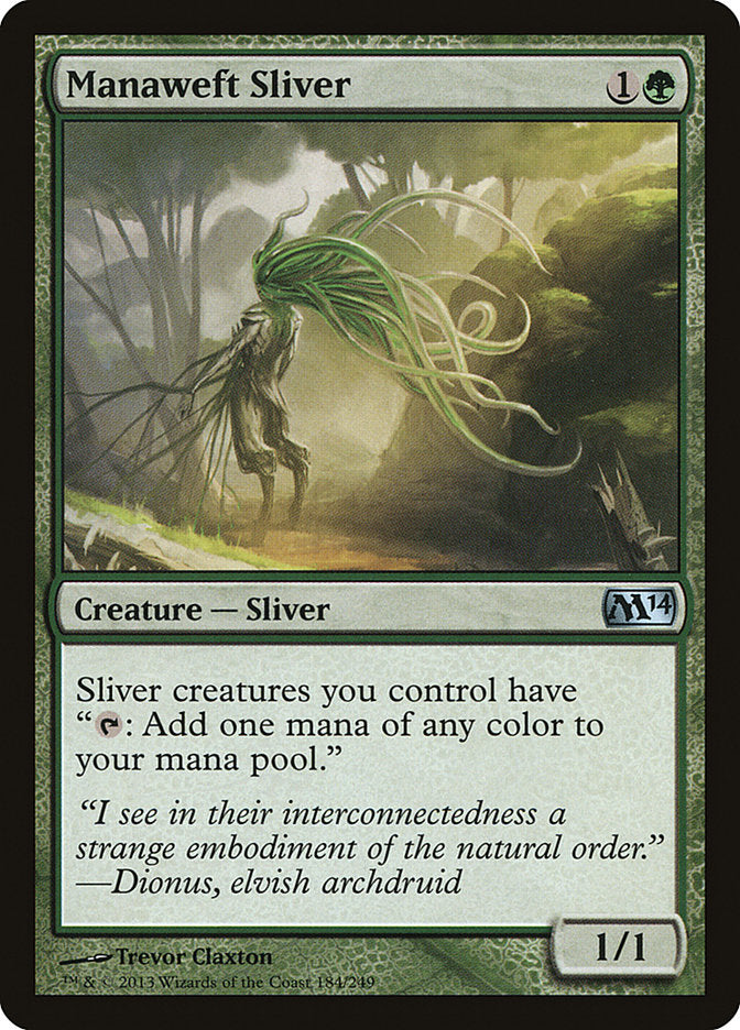 Manaweft Sliver [Magic 2014] | A1Comics