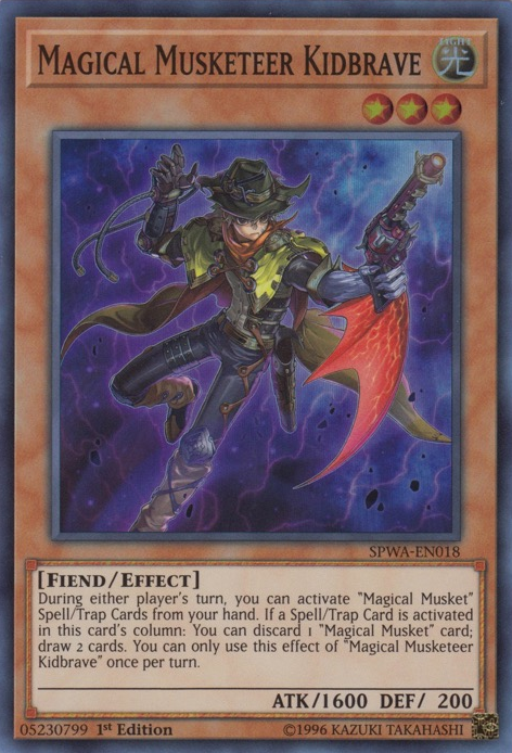 Magical Musketeer Kidbrave [SPWA-EN018] Super Rare | A1Comics