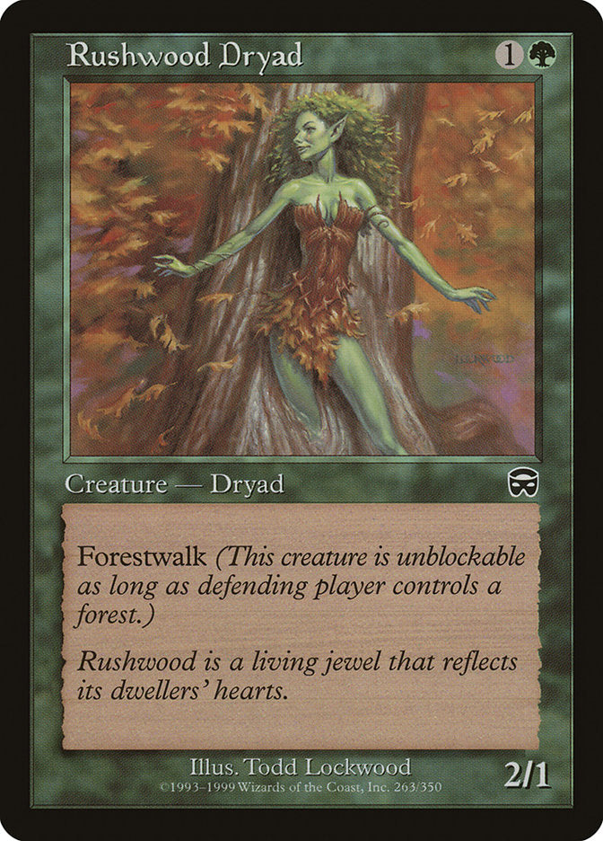 Rushwood Dryad [Mercadian Masques] | A1Comics