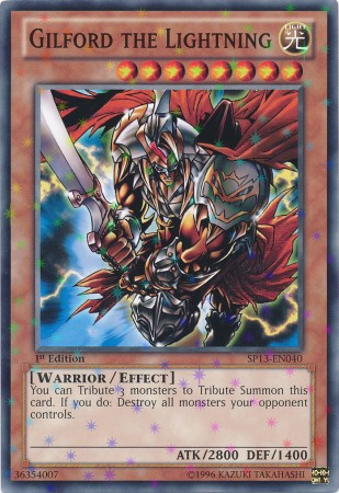 Gilford the Lightning [SP13-EN040] Starfoil Rare | A1Comics