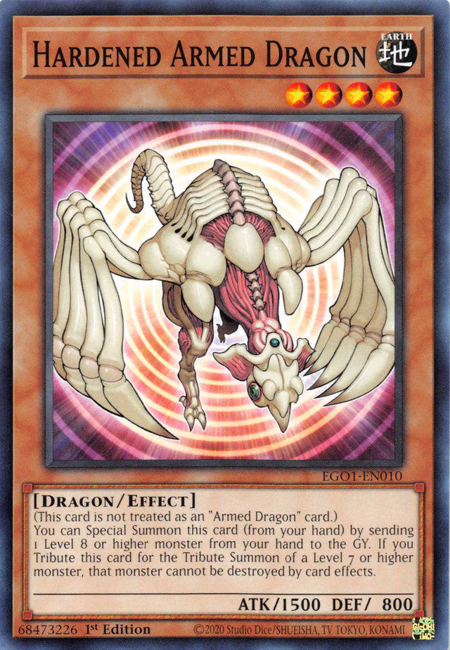 Hardened Armed Dragon [EGO1-EN010] Common | A1Comics