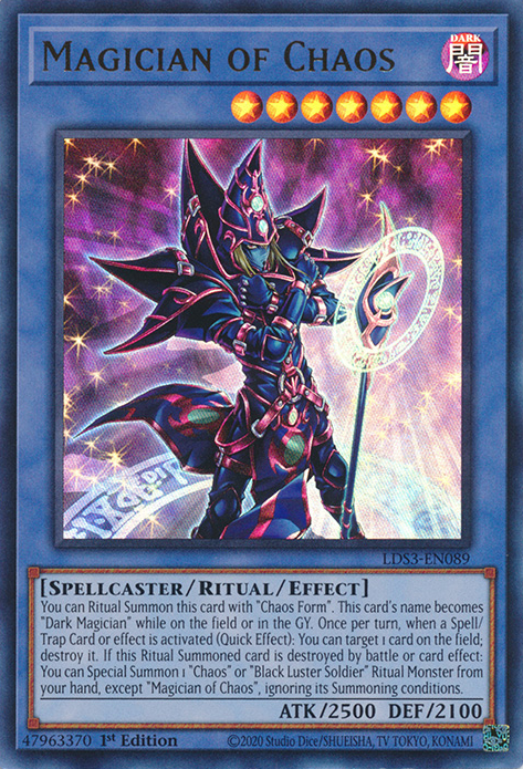 Magician of Chaos [LDS3-EN089] Ultra Rare | A1Comics