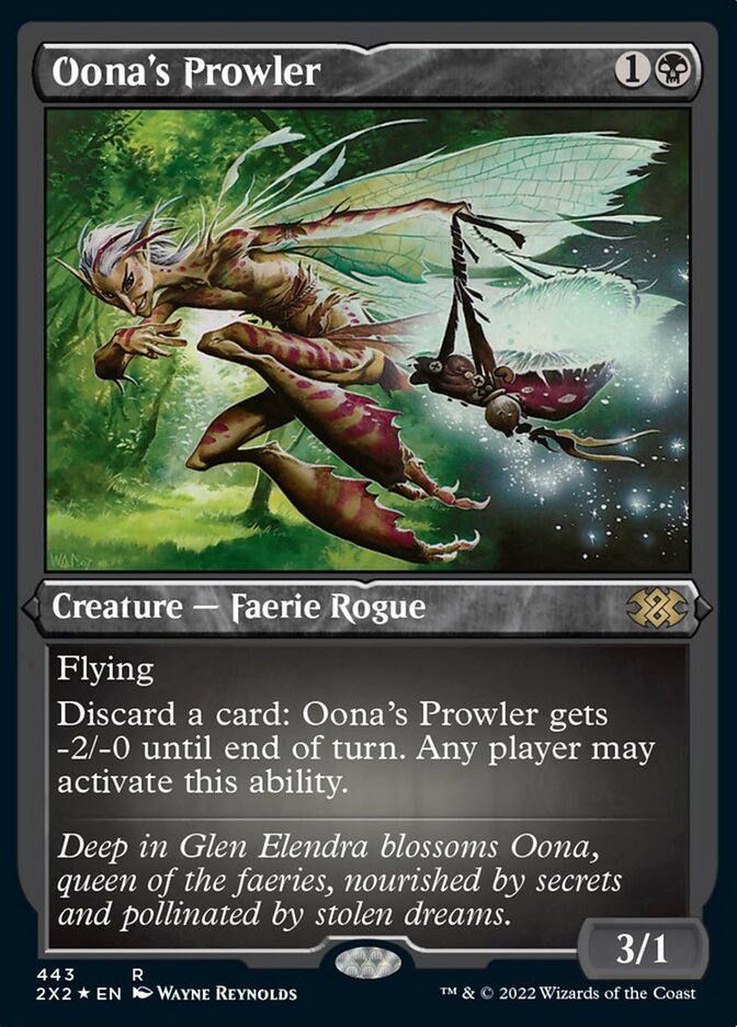 Oona's Prowler (Foil Etched) [Double Masters 2022] | A1Comics