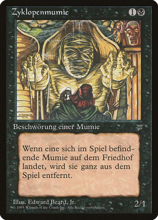 Cyclopean Mummy (German) - "Zyklopenmumie" [Renaissance] | A1Comics