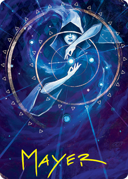 Time Warp Art Card (Gold-Stamped Signature) [Strixhaven: School of Mages Art Series] | A1Comics