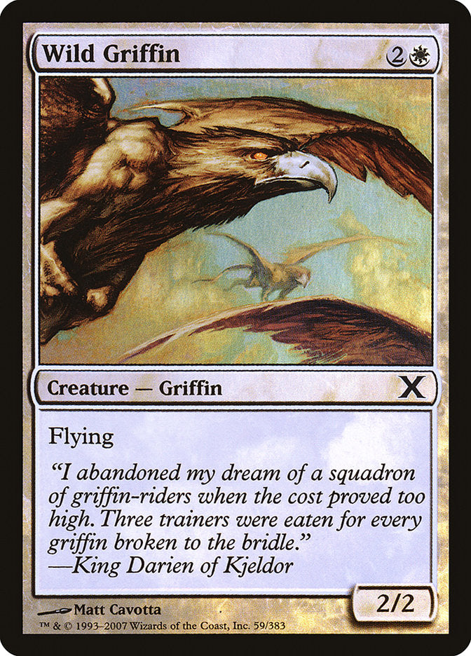 Wild Griffin (Premium Foil) [Tenth Edition] | A1Comics