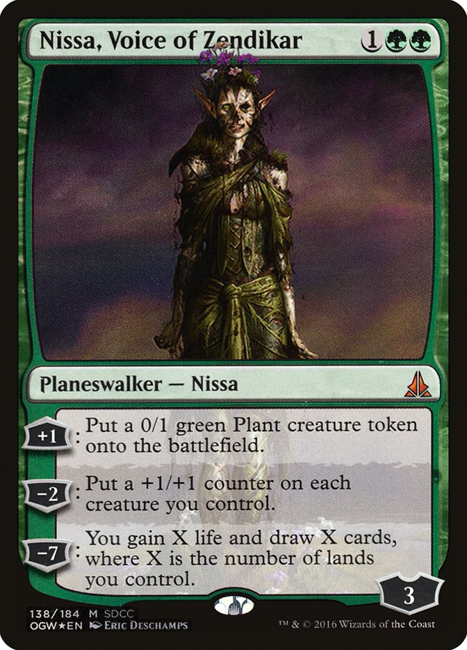 Nissa, Voice of Zendikar [San Diego Comic-Con 2016] | A1Comics