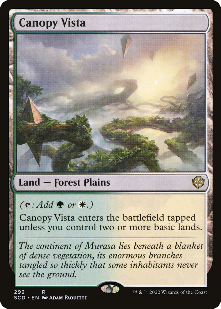 Canopy Vista [Starter Commander Decks] | A1Comics