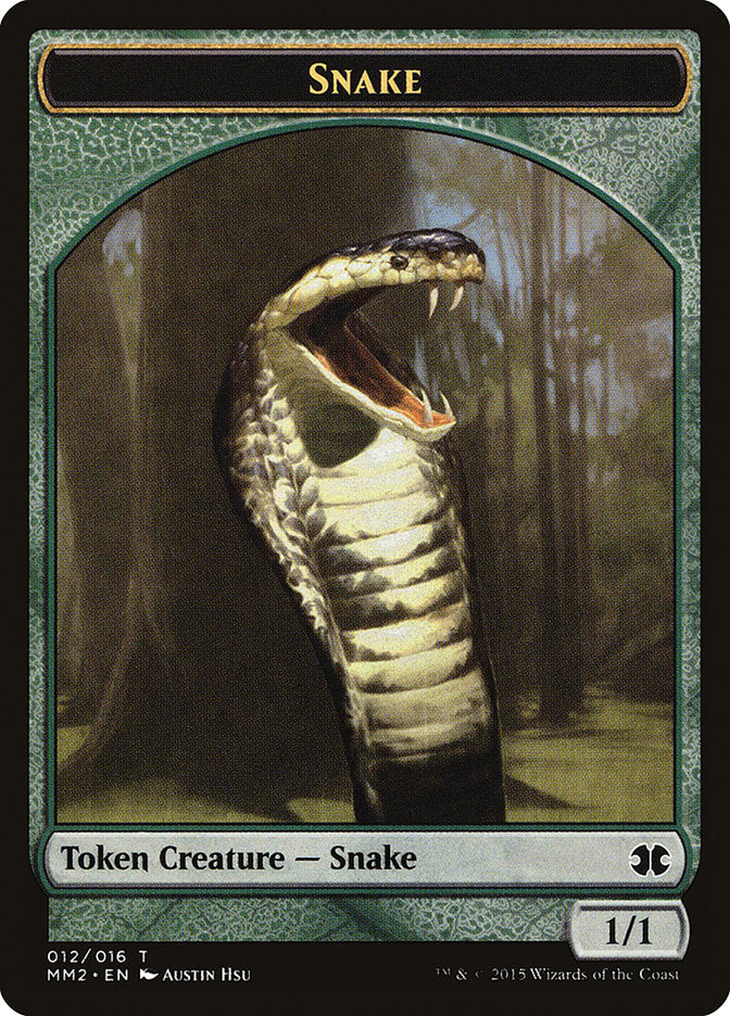 Snake Token [Modern Masters 2015 Tokens] | A1Comics