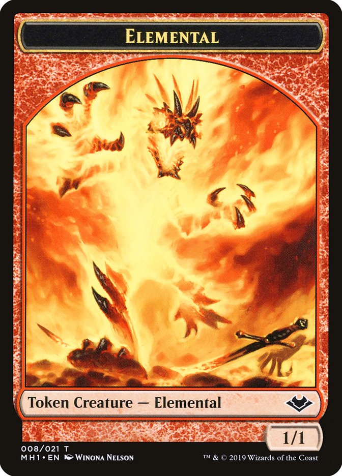 Elemental Token (008/021) [Modern Horizons Tokens] | A1Comics